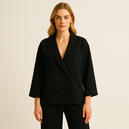 Casual Suit Jacket Set