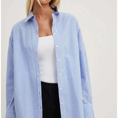 Women's Long-sleeved Linen Shirt